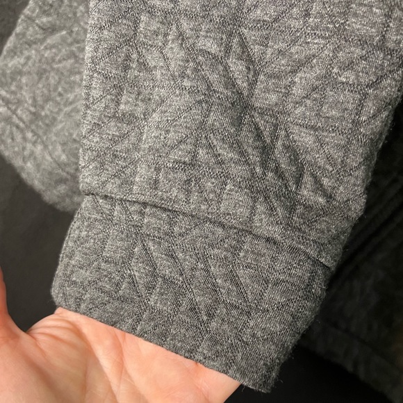 Liz Claiborne Gray Quilted Jacket (Sz XL) - Picture 7 of 15